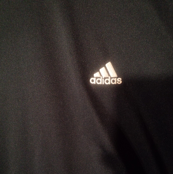 Addidas Sport nylon Sweat Shirt Made In Thailand Vintage After Y2K - Picture 2 of 8
